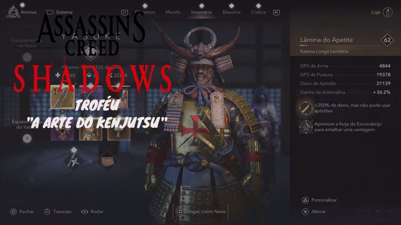 Film - Troféu "A Arte Do Kenjutsu". (Gameplay Em Português PT - Br).