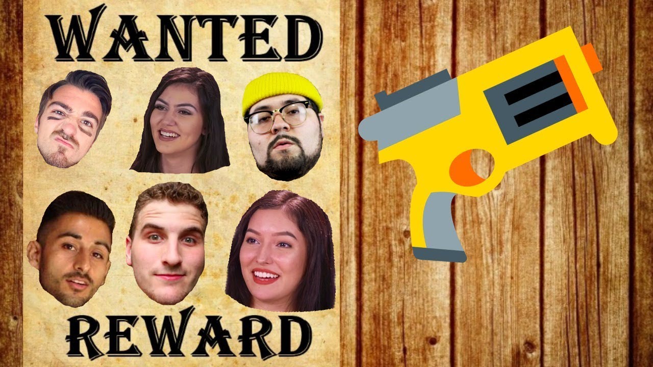 Never Have I Ever Had a Nerf Gun Fight W/ The REACT Cast