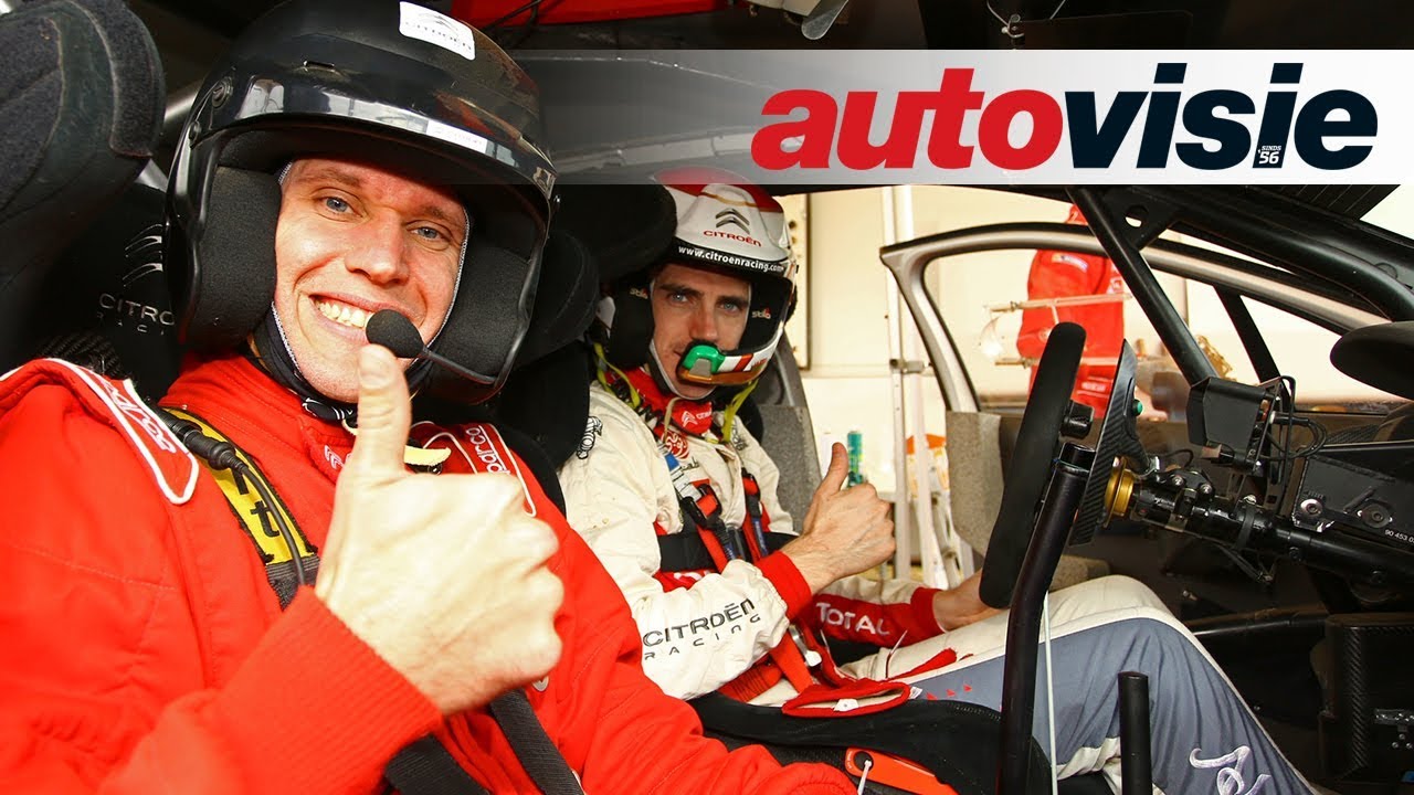 Autovisie Vlog: 'Riding shotgun' in de Citro&euml;n C3 WRC
