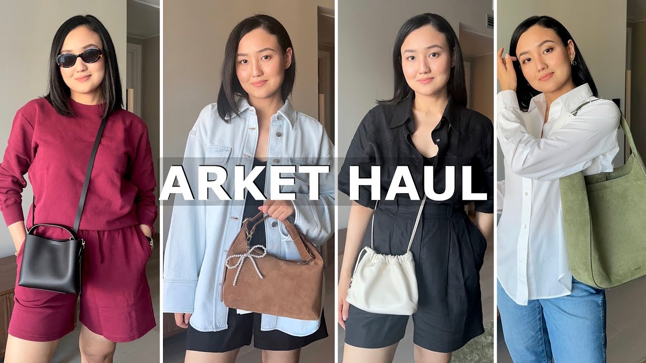 ARKET TRY-ON HAUL: sunglasses, bags, jumper, shirt, shoes