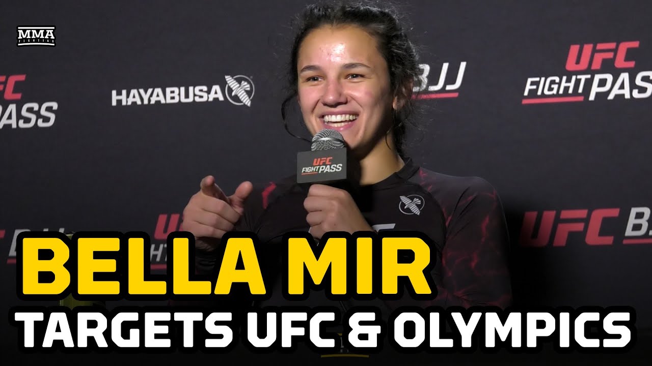 Bella Mir Wants To Be First Active UFC Athlete To Compete In The Olympics | UFC BJJ | MMA Fighting