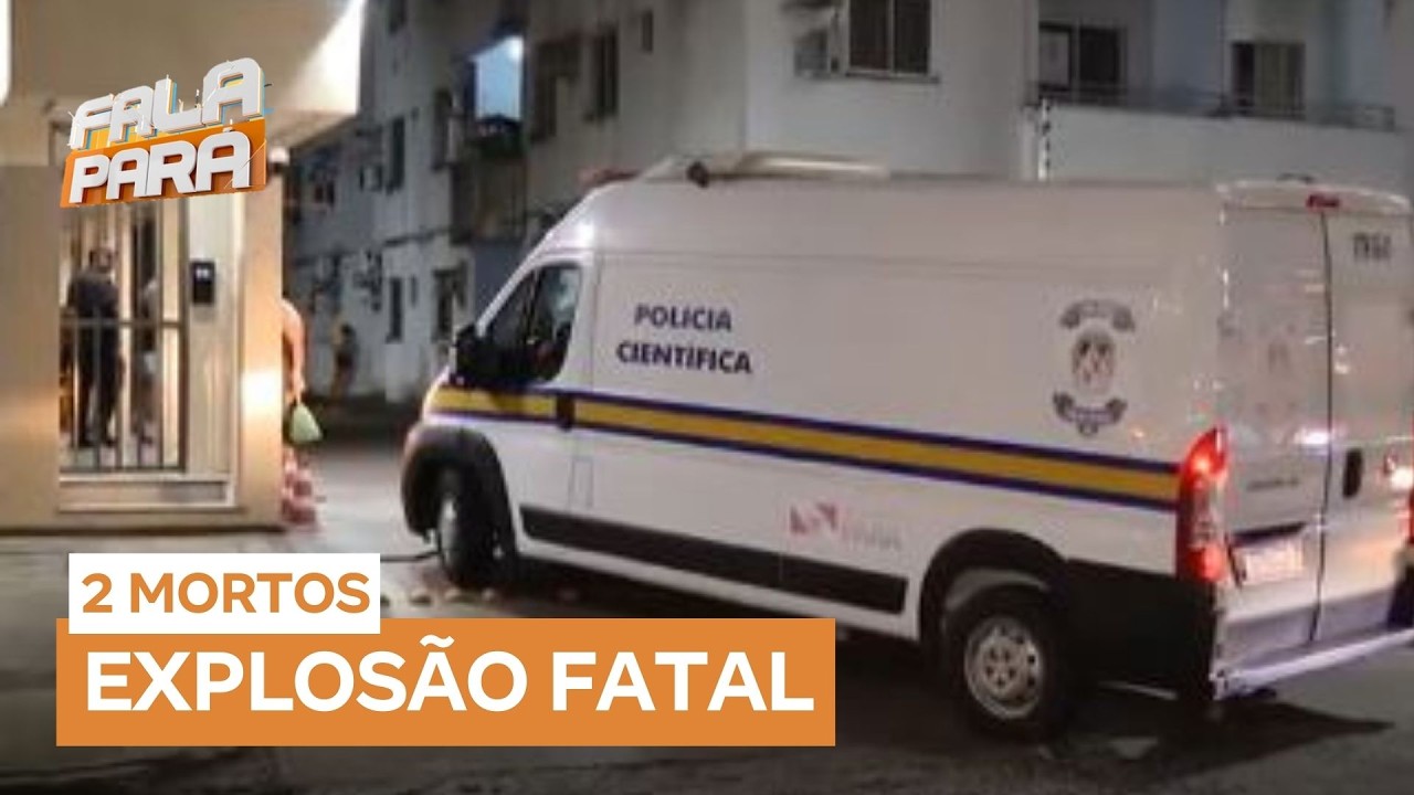 Explosão mata 2 homens durante manutenção de gás em Ananindeua (PA)