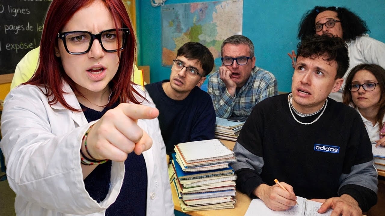 LE PROF EST ABSENT , C'EST LILY QUI DÉCIDE ! - PINK LILY