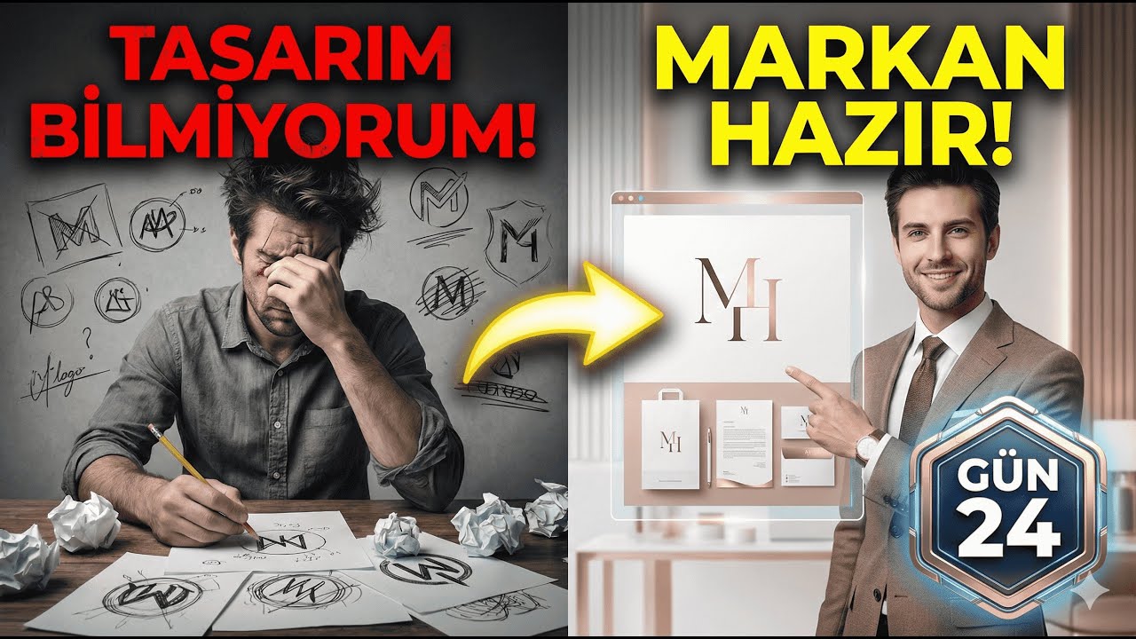 AJANSLARA PARA VERMEYİN! 🎨|30 Günde 30 Yapay Zeka Uygulaması - Gün  #reklam #googleaıstudio #gemini