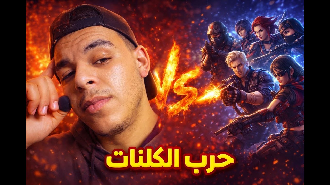 حرب الكلانات 🔥 مواجهة نارية فـ Free Fire | الاحتراف ديالي