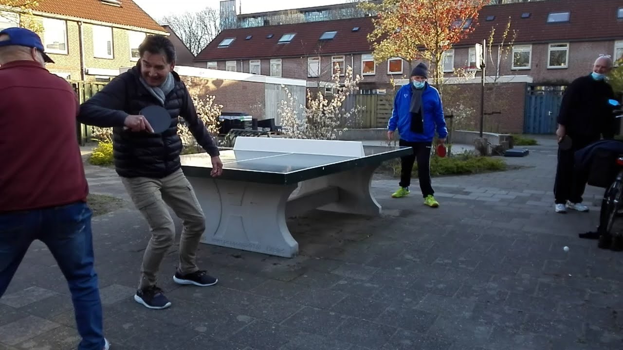 Dick en Ron Hoogendam vs Arnold Heuzen Loet van Swieten, 16-4-2021