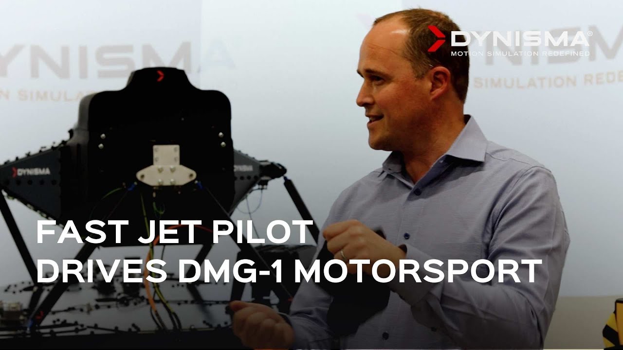 Fast jet pilot Captain R Caine MBE MA RAF drives DMG-1