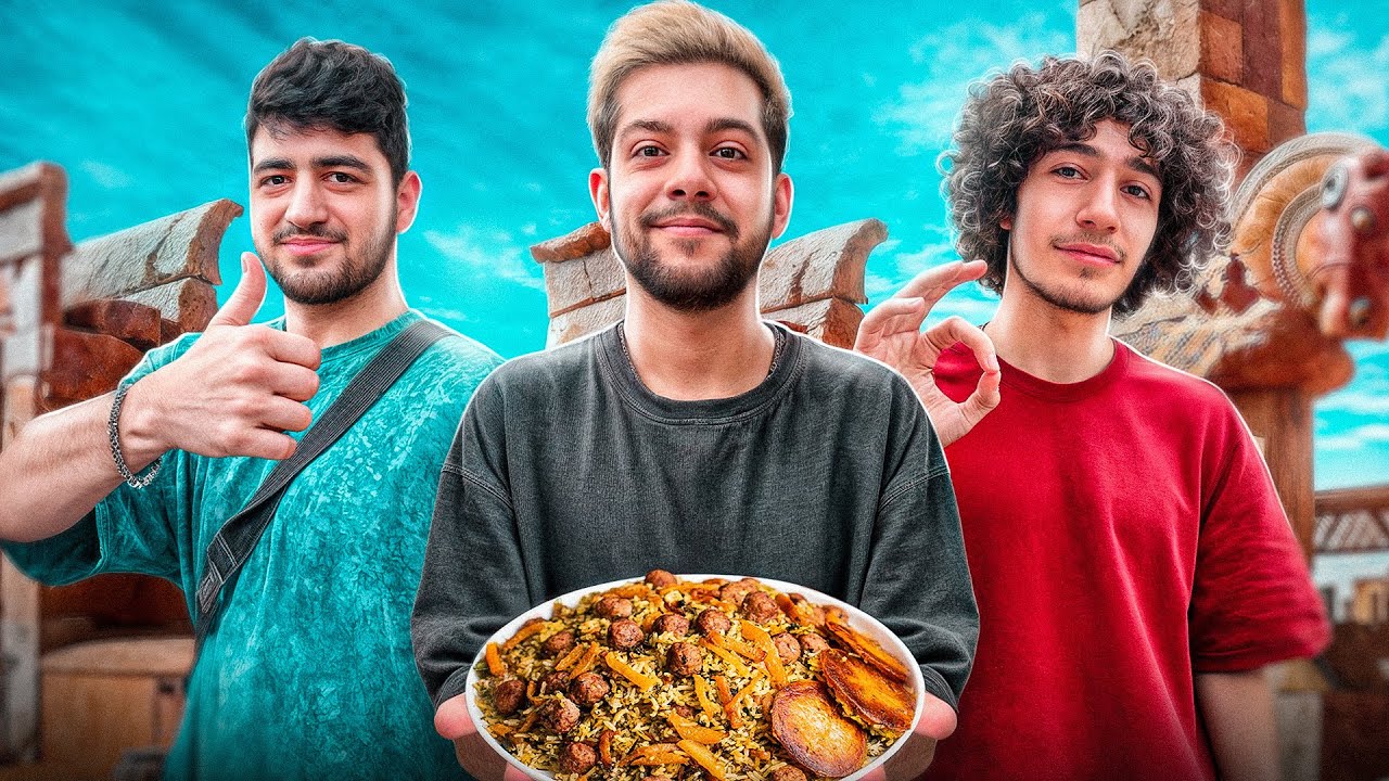 غذای محلی شیرازو درست کردیم😋