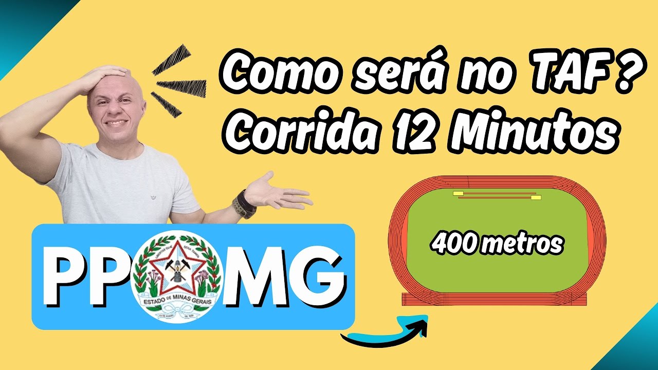 COMO SERÁ NO TAF? - CORRIDA 12 MINUTOS TAF (PPMG/25)