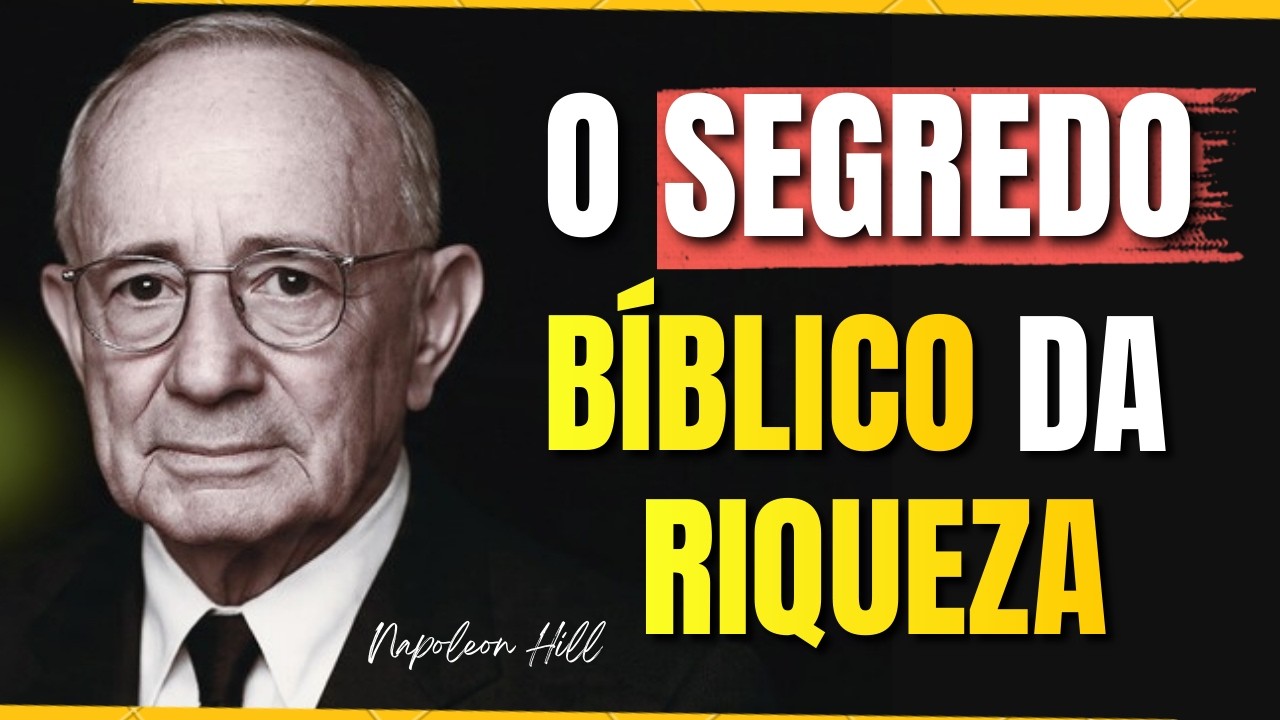 O VERSÍCULO Mais PODEROSO da BÍBLIA Sobre RIQUEZA (Quase Ninguém Entende) | Napoleon Hill