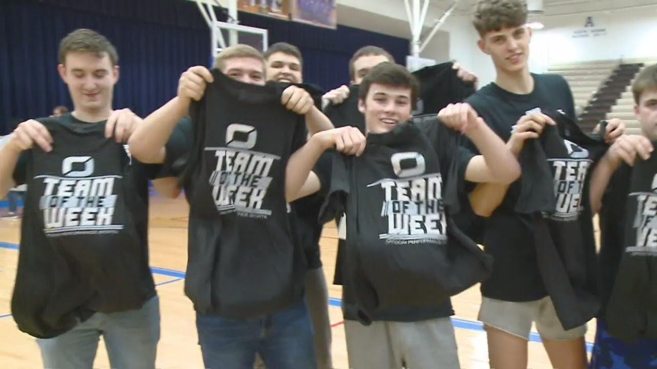 Crestview Knights boys basketball named OPS Team of the Week on WANE-TV on 4/2/19