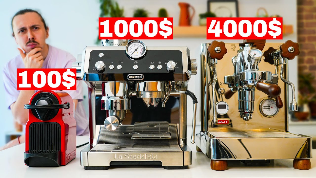 Machine à Café à 100$ VS 4000$: Peut-on goûter la différence?
