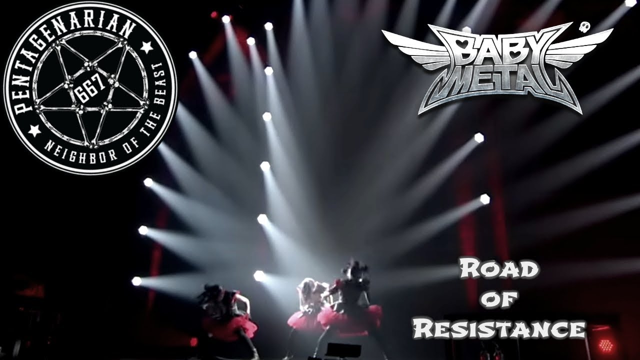 AMAZING! I ADMIT IT, I LOVE THIS BAND! BABYMETAL - Road of Resistance (Live)