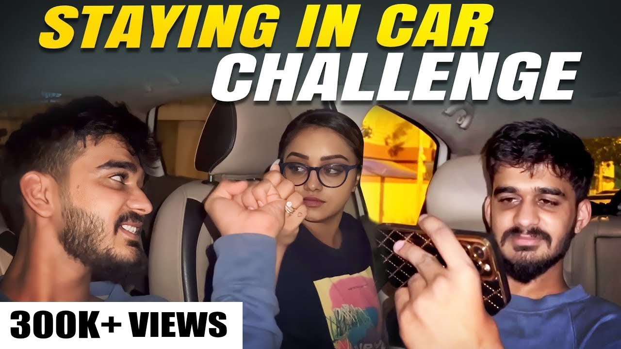 Staying in car for 24 hours 🥵 see who won | Samsameer_insta