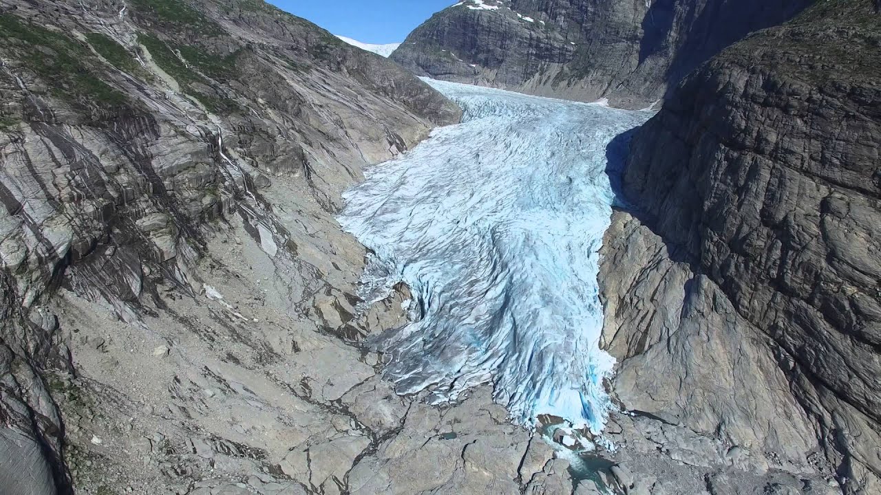 Drone - The Amazing Nigardsbreen Glacier, Norway