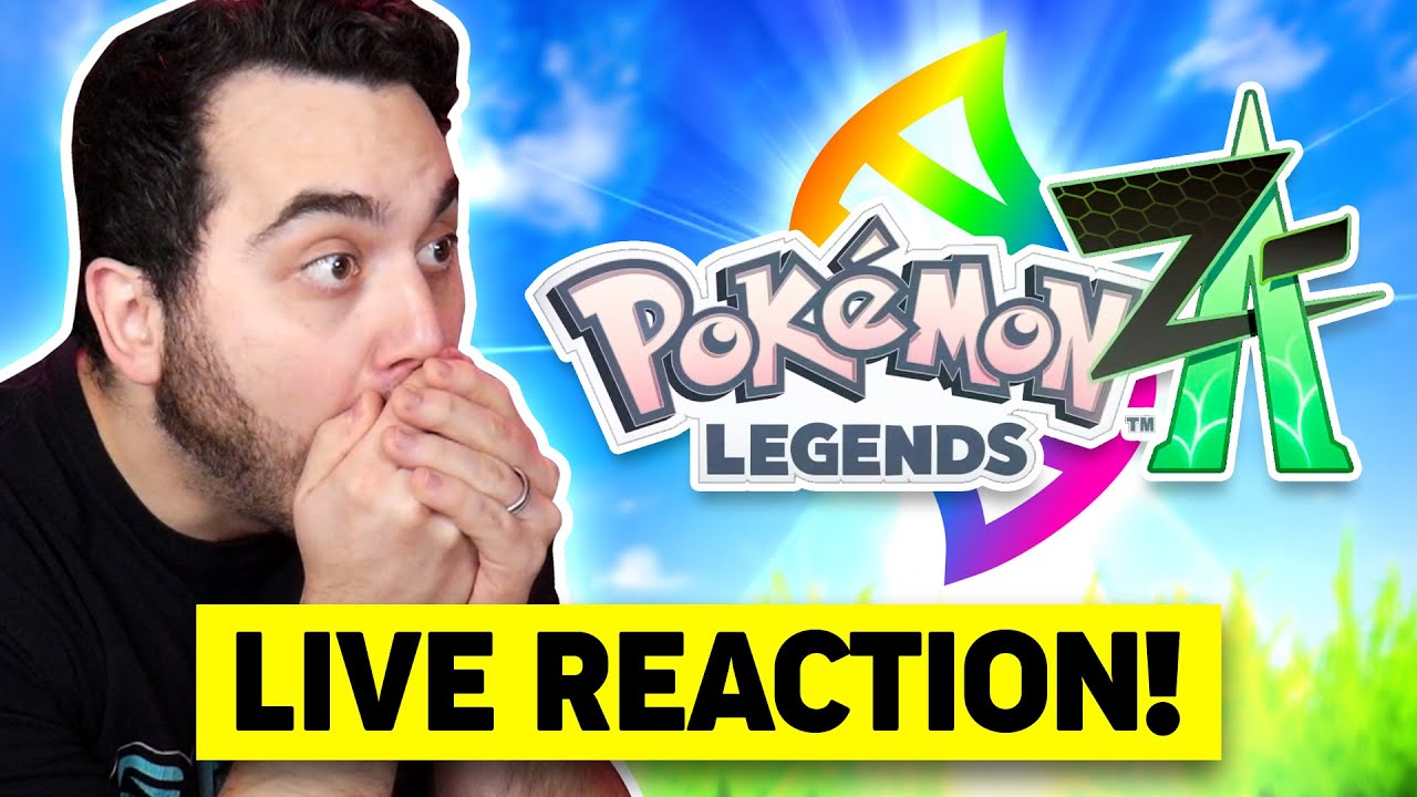 I'M BLOWN AWAY! Live Reaction to POKEMON Legends ZA! #PokemonDay2024