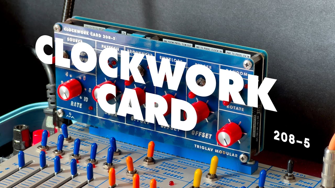 Triglav Modular — Clockwork Card 208-5