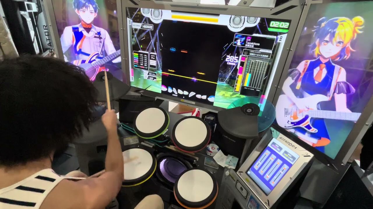 【GITADORA】Terpsichore[DRUM MASTER]プレイ動画