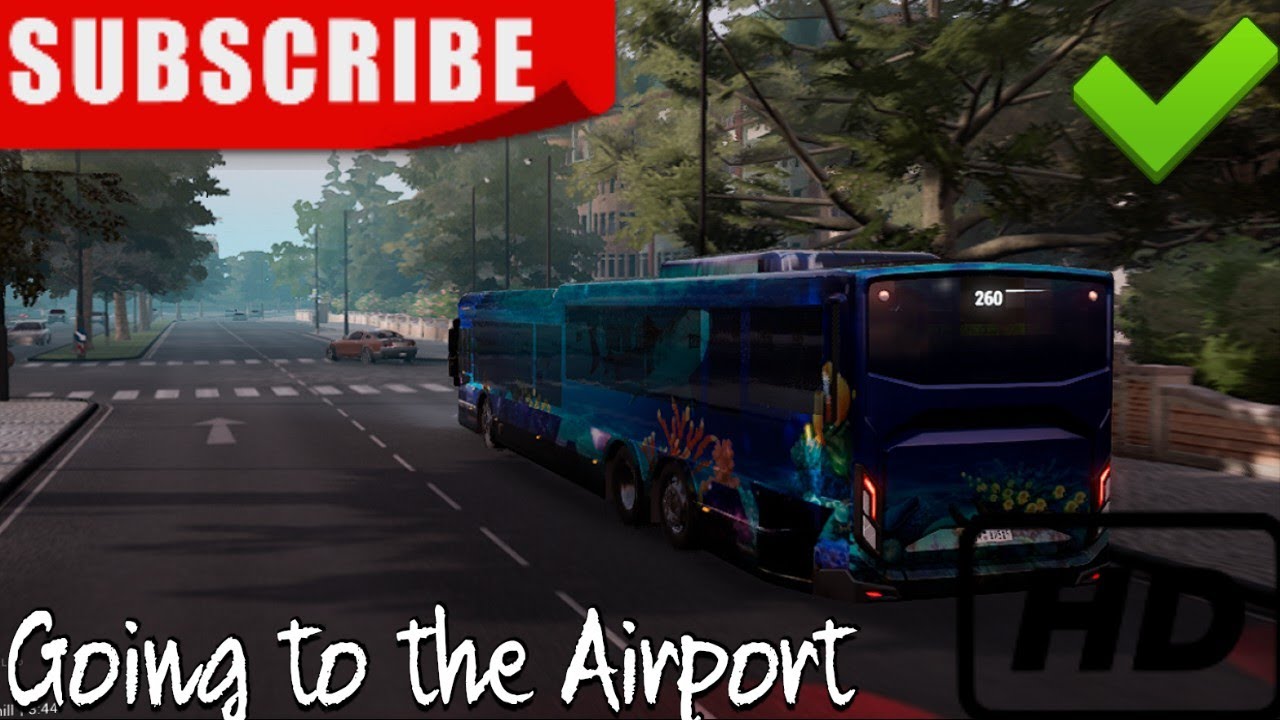 Going to the Airport | Bus Simulator 21