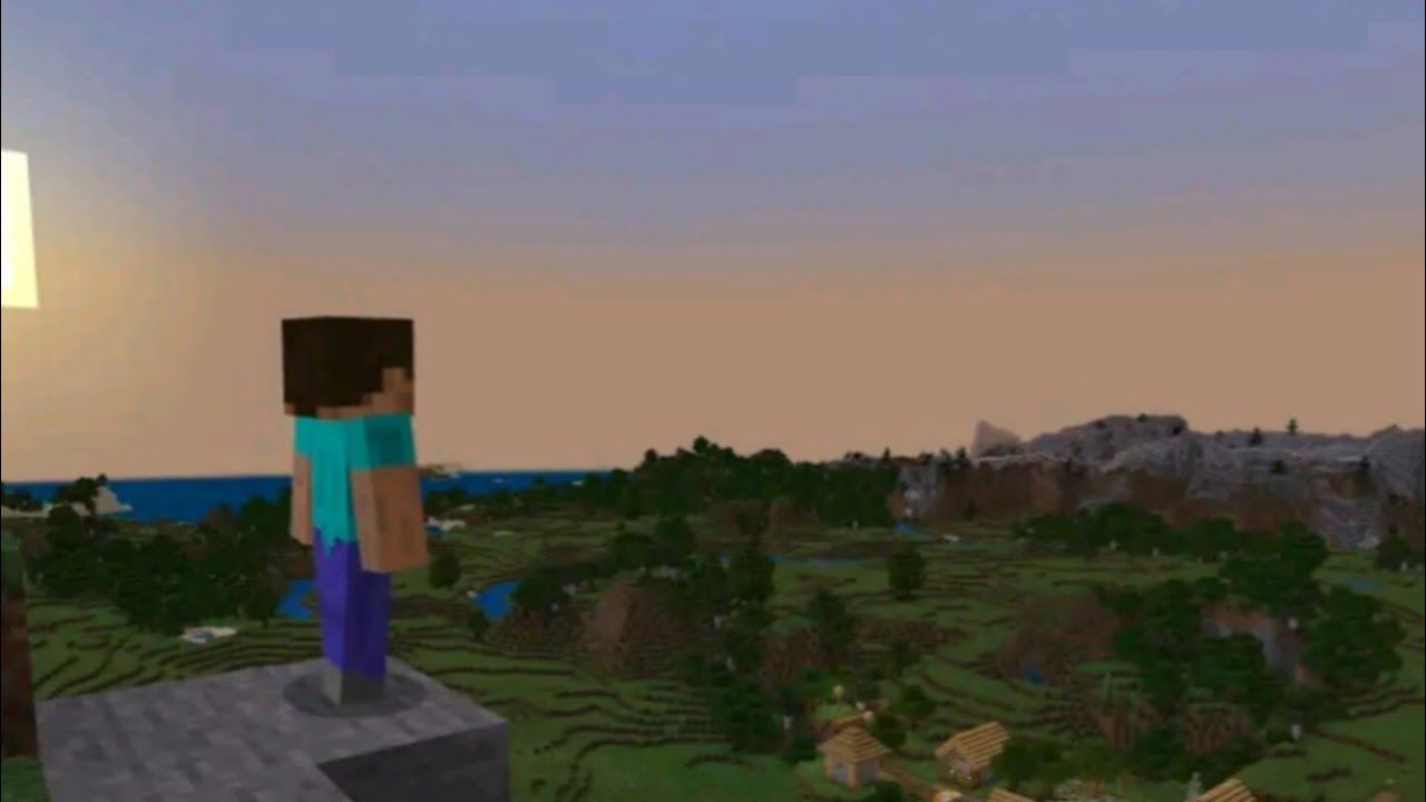 I PLAYED MINECRAFT FOR FIRST TIME FAINNALY