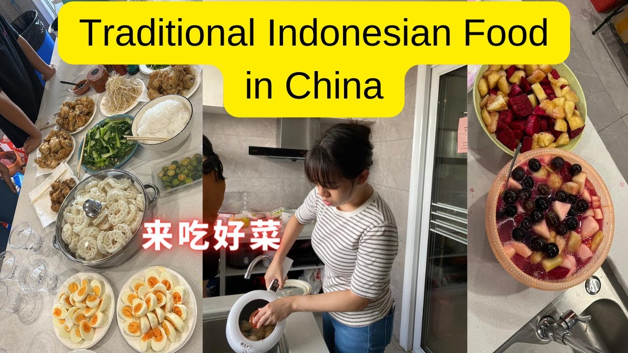 Cooking Indonesian Food In China🇮🇩🇨🇳