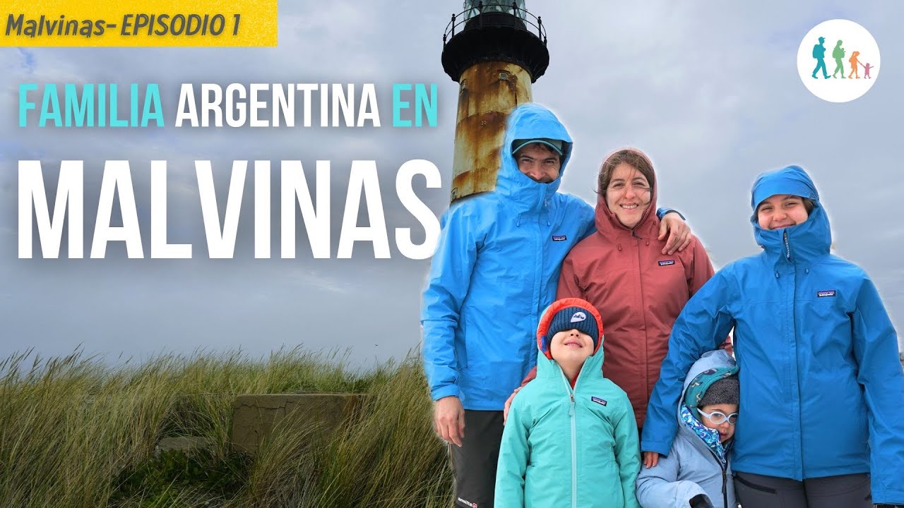 FAMILIA ARGENTINA en MALVINAS. Cómo llegar y visitar las #malvinasargentinas .