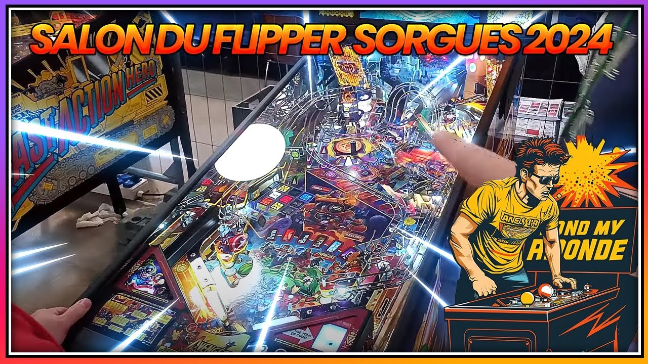 Salon du flipper  2024 a Sorgues ! le dernier ?