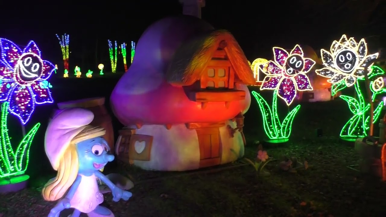 Garden Lights. Smerfy w Gdyni 2024/2025