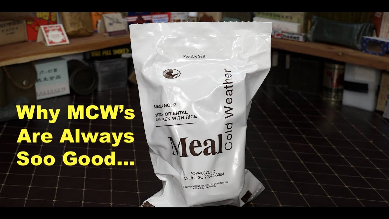MRE REVIEW Meal Cold Weather Spicy Oriental Chicken