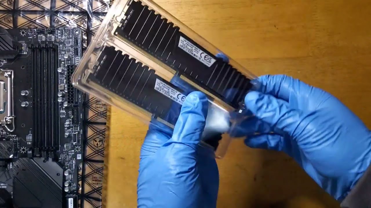 Corsair VENGEANCE LPX DDR4 3600MHz 16GB UNBOXING ans INSTALLATION