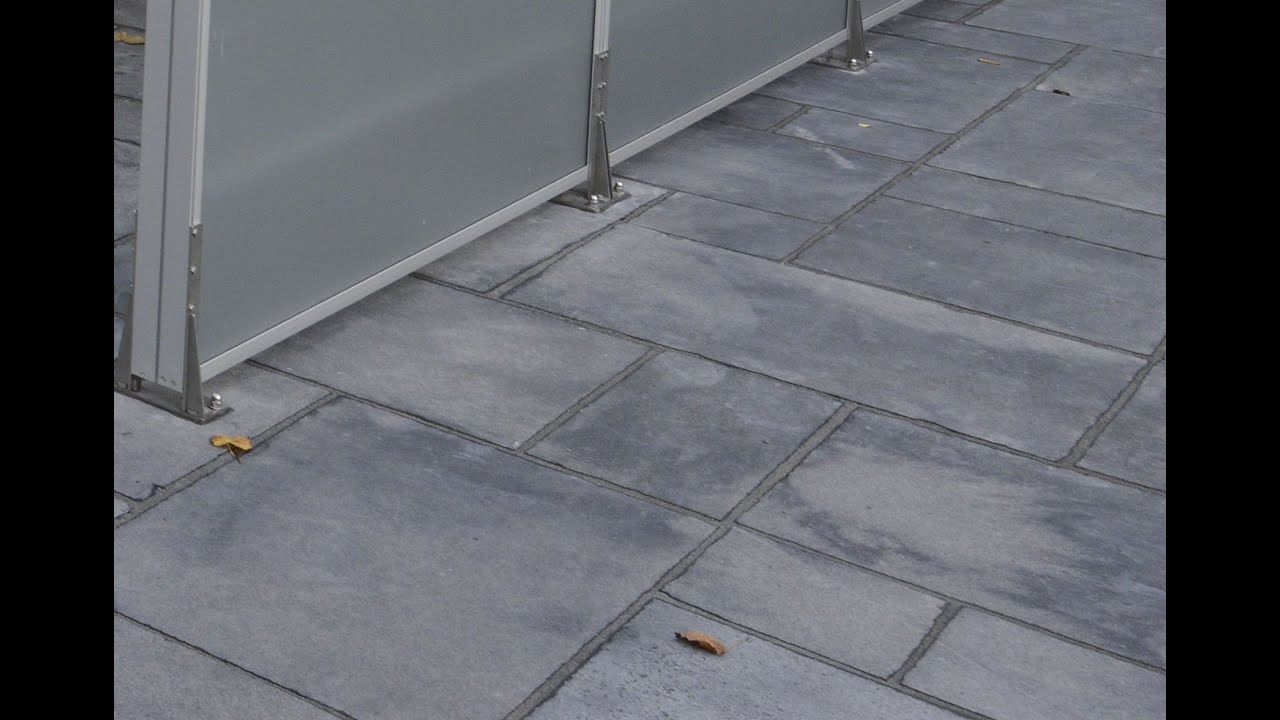 Restoring and Sealing Faded Black Limestone Paving using NCC 'Return to Black' Stone Sealer