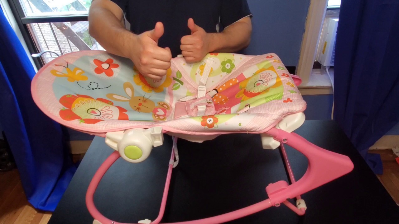 Review Fisher-Price Infant-to-Toddler Rocker Sleeper, Pink Bunny