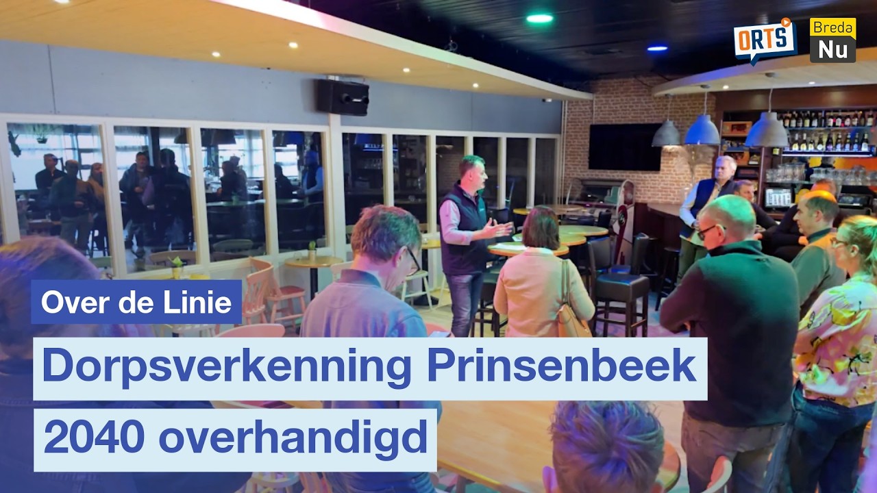 Dorpsverkenning Prinsenbeek 2040 overhandigd | Over de Linie