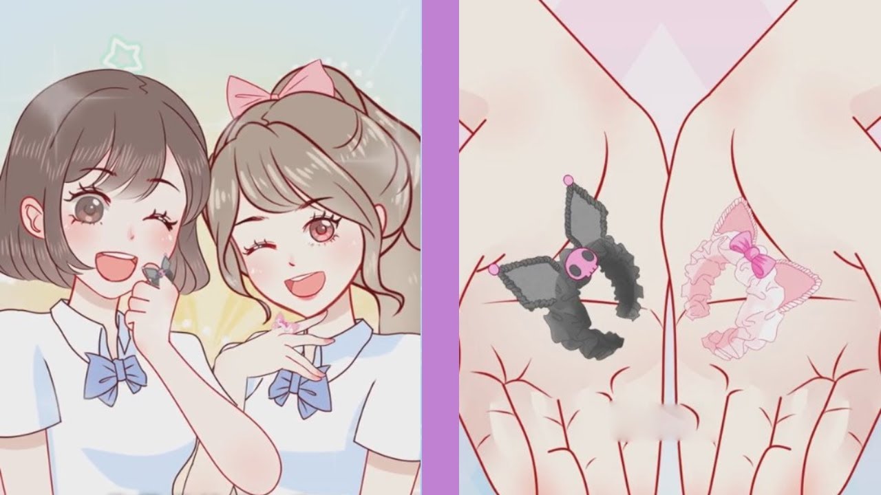 2款超简单的diy闺蜜戒指！有手就能做～