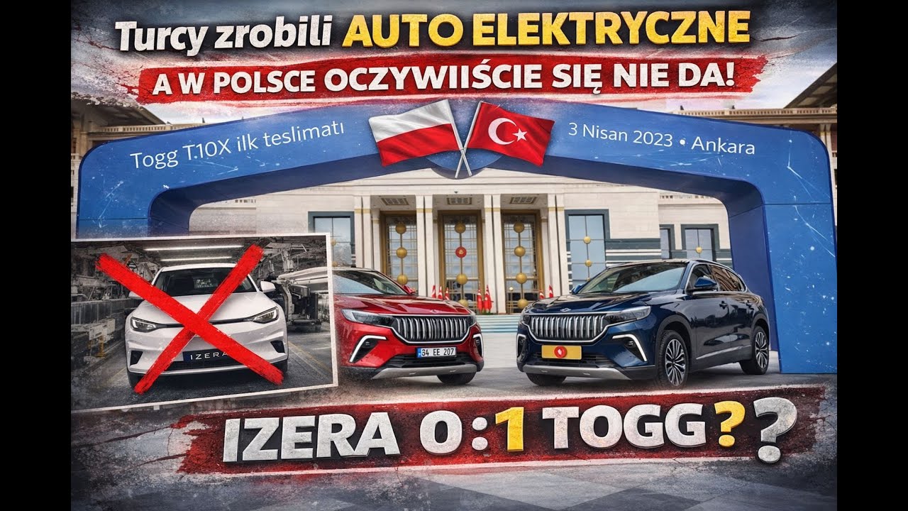 Kiedy w Polsce Izera zmarnowała pół miliarda złotych i 8 lat Turcy zbudowali auto.  test Togg T10X