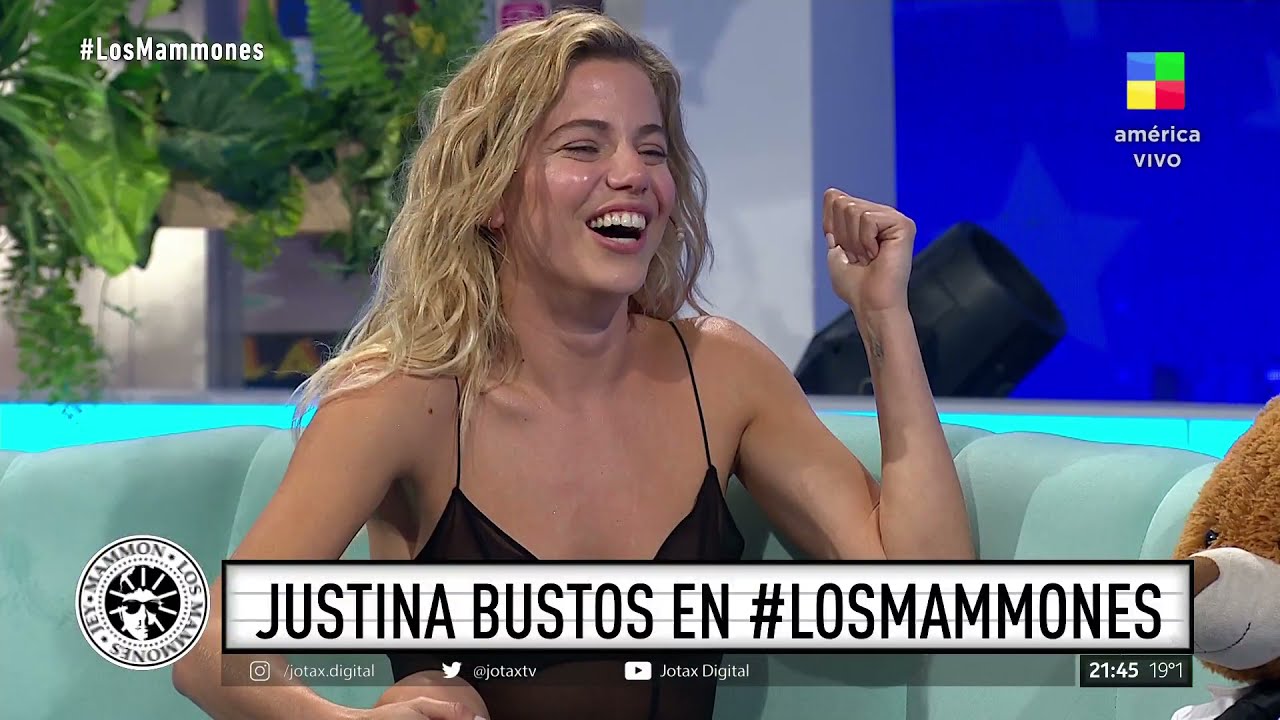 🤩 Justina Bustos, invitada de lujo en #LosMammones 🙌✨
