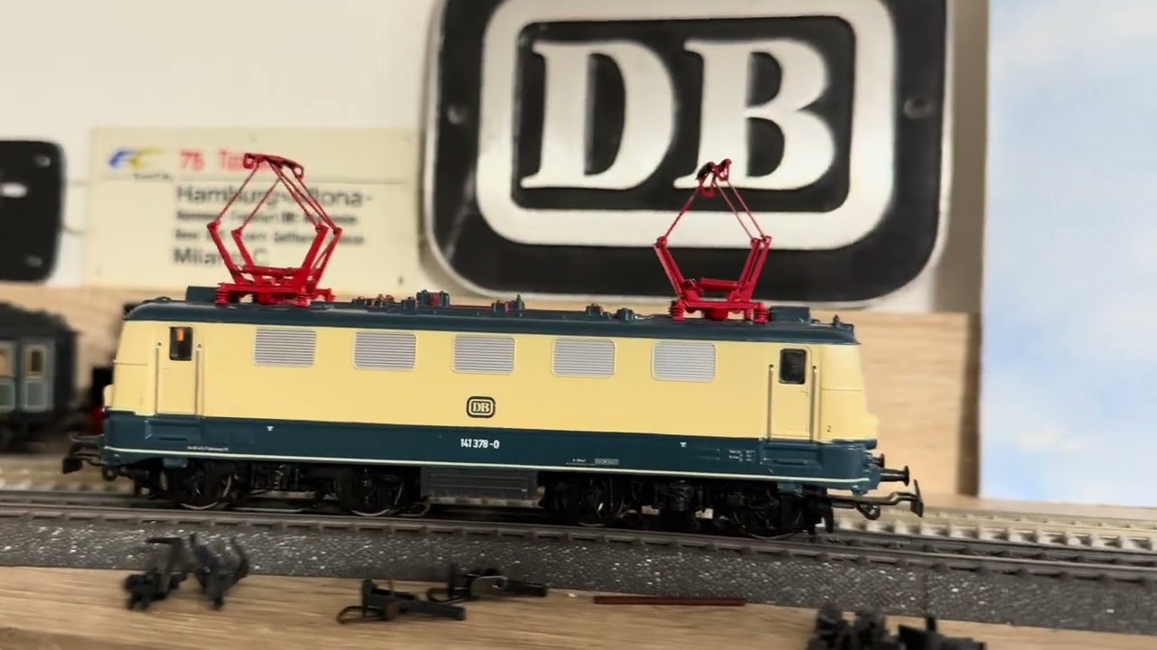 Spur H0 AC M&auml;rklin 3940 SL Sondermodell Elektrolokomotive BR E 141 378-0 der DB, Epoche IV 