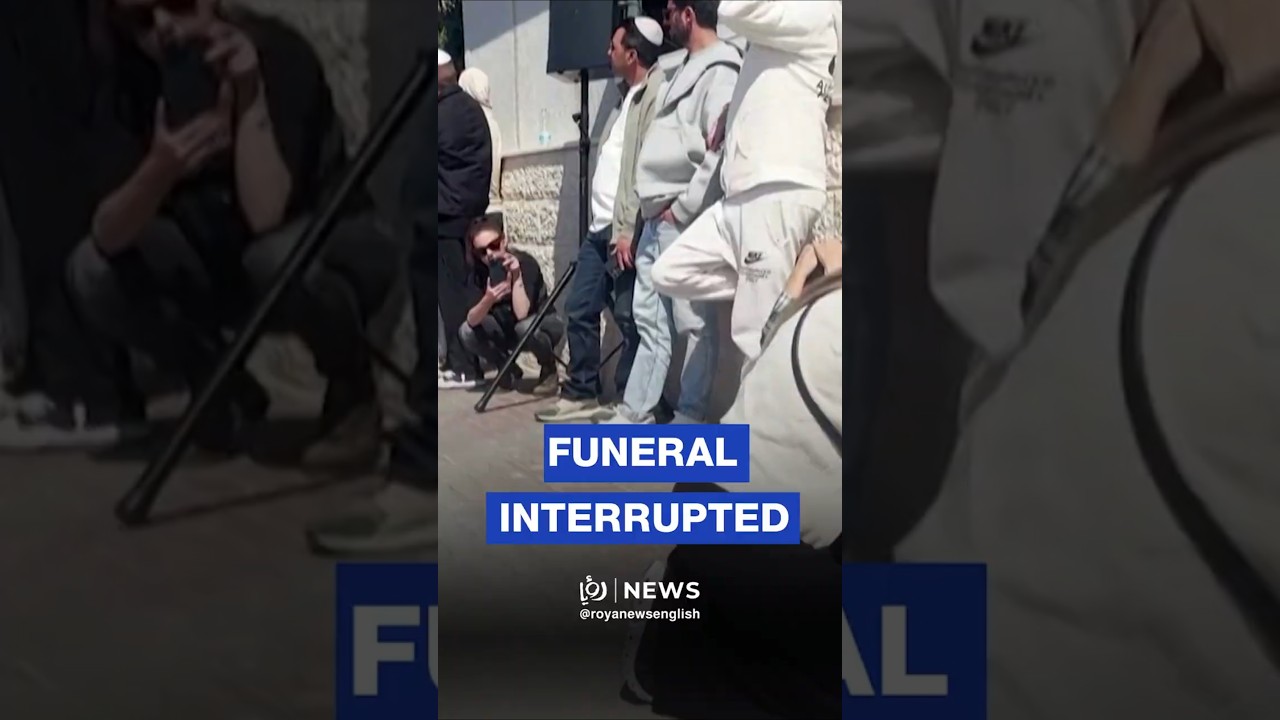 Sirens interrupt funeral of those killed in Iranian strike on &lsquo;Israel&rsquo;