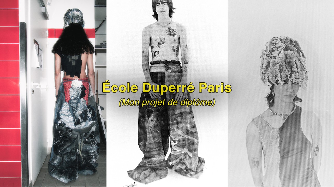 Mes années en école de mode (Duperré Paris) — Partie 1–Projet de diplôme