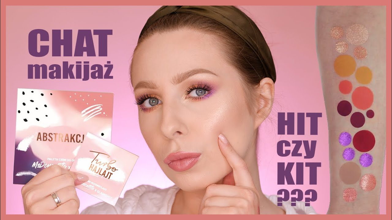 Chat Makijaż 🌸 Glamshop x MsDoncellita ABSTRAKCJA, HAJLAJT, nowy korektor AFFECT  🌸