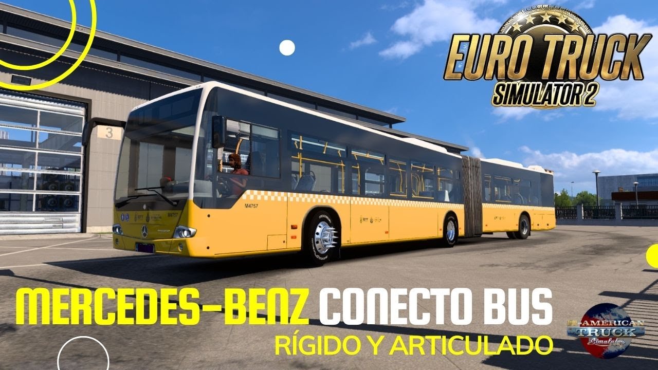 Mercedes-Benz Conecto Bus | Mods | EuroTruck Simulator 2 v1.49 | American Truck Simulator v1.49