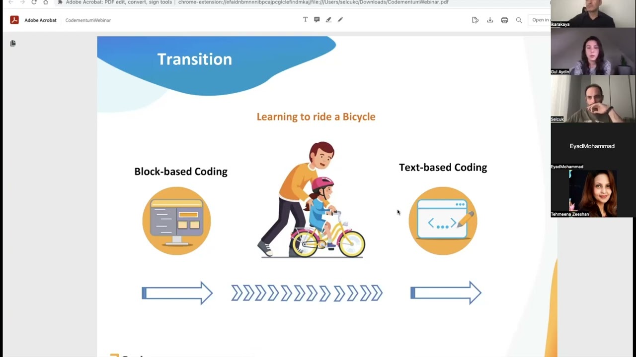 Webinar: How Can We Successfully Transition Students From Block-Based Coding To Text-Based Coding?