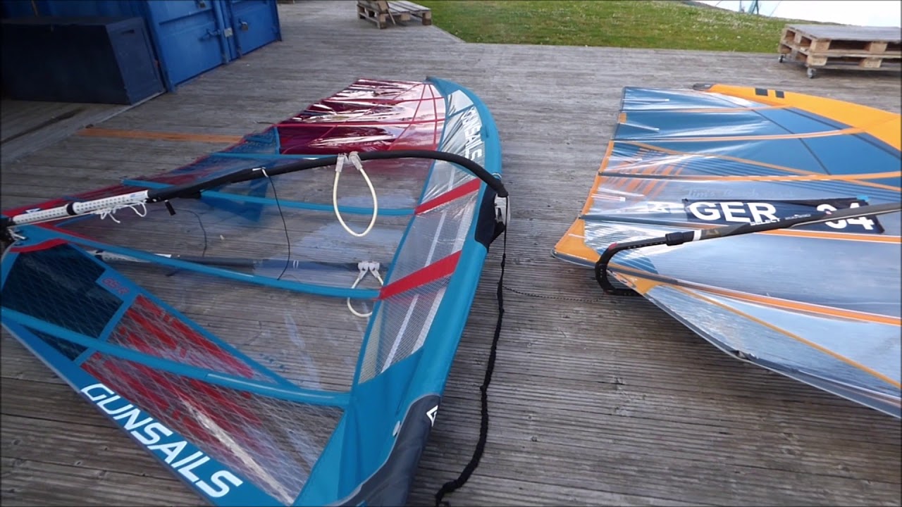 Gunsails GSR vs. Vector  / Teil 1 / erste Unterschiede