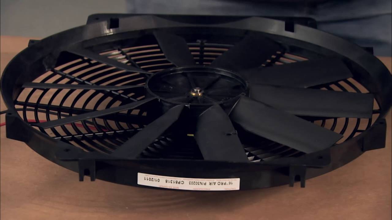 Electric Cooling Fans &mdash; Tech Tips
