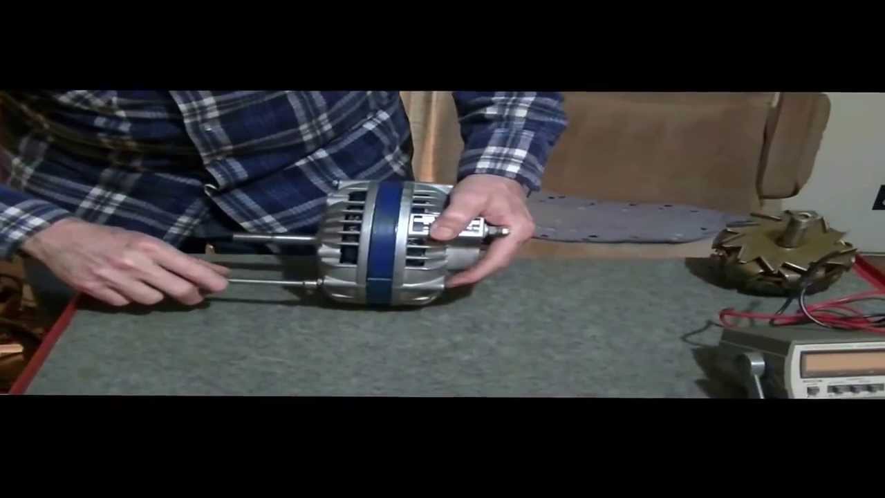 Micro-wind Turbine Project: Permanent Magnet alternator basics by Ken Rieli
