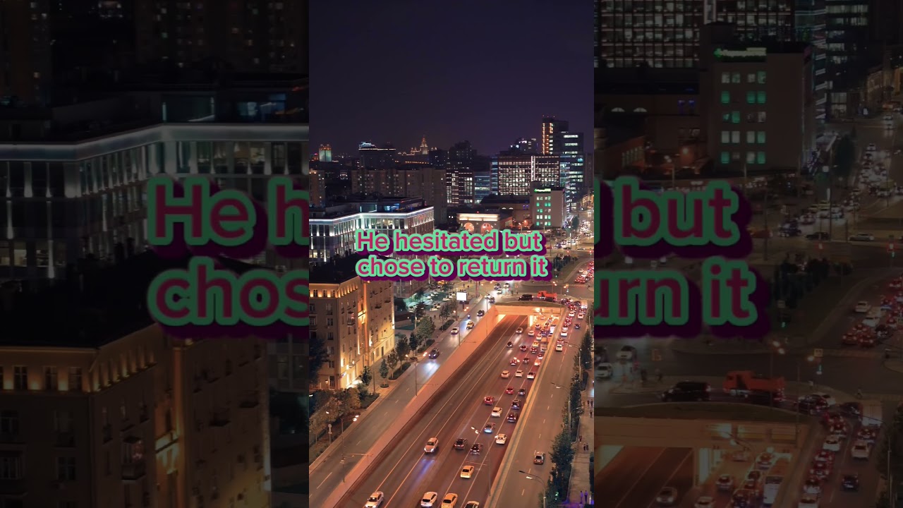 The Honest Man Who Found a Wallet 😱” 