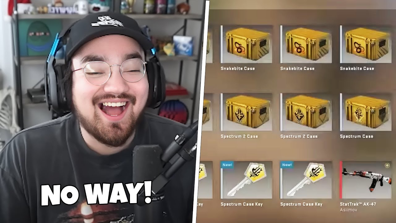YOU LAUGH YOU OPEN A CASE!