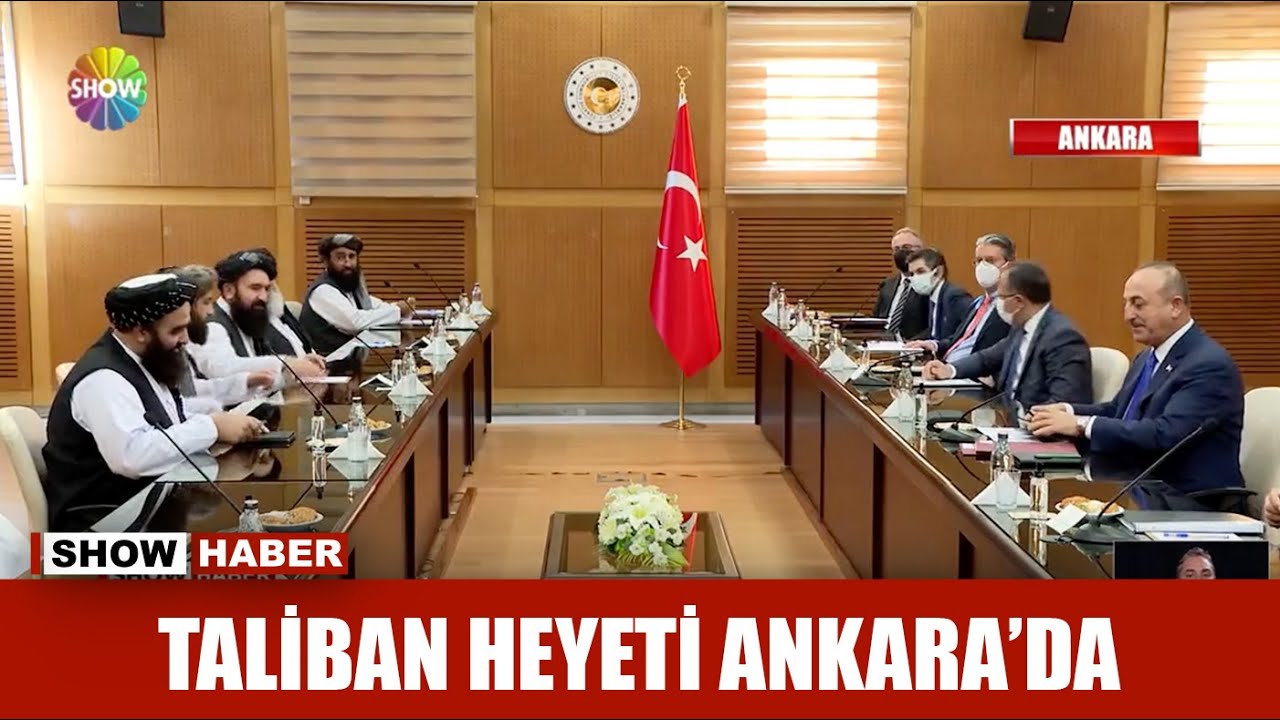 Taliban heyeti Ankara'da