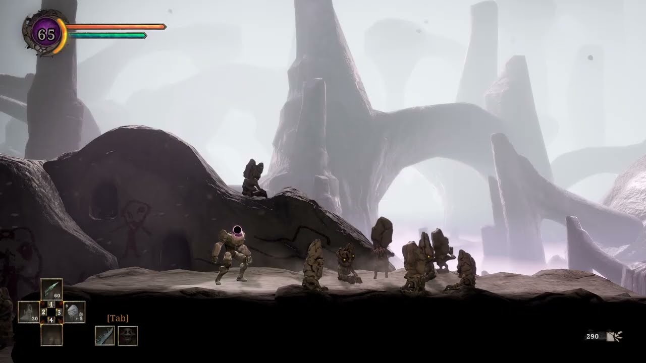 Un golem de piedra es derrotado - Grime #5