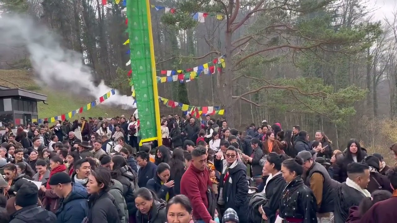 SWITZERLAND TIBET LOSAR || RIKON GONPA || TIBETAN YOUTUBER || TIBETAN VLOGGER || 2024